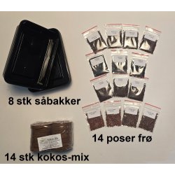 K�l &amp; Radise pakke (14 stk)