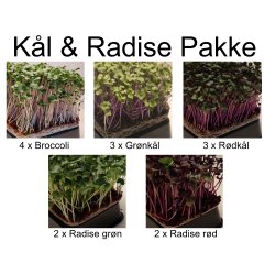 K�l &amp; Radise pakke (14 stk)