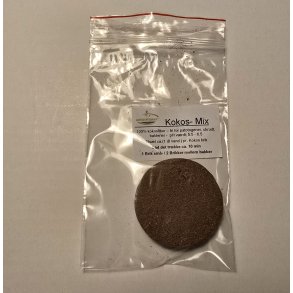 Kokos-mix Brik (ca. 17 gram) Kokosmuld brikker